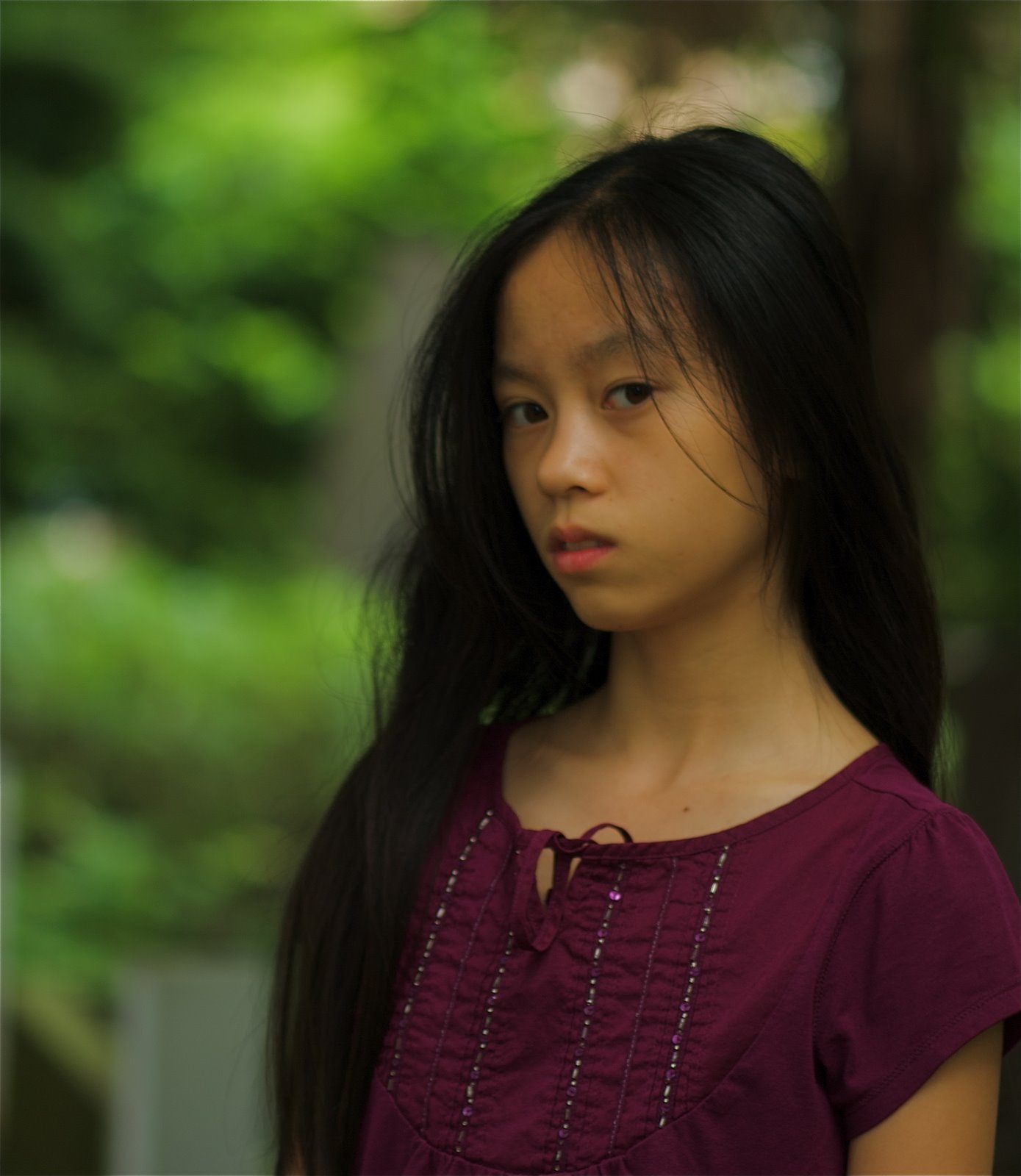 Portrait in the Rain