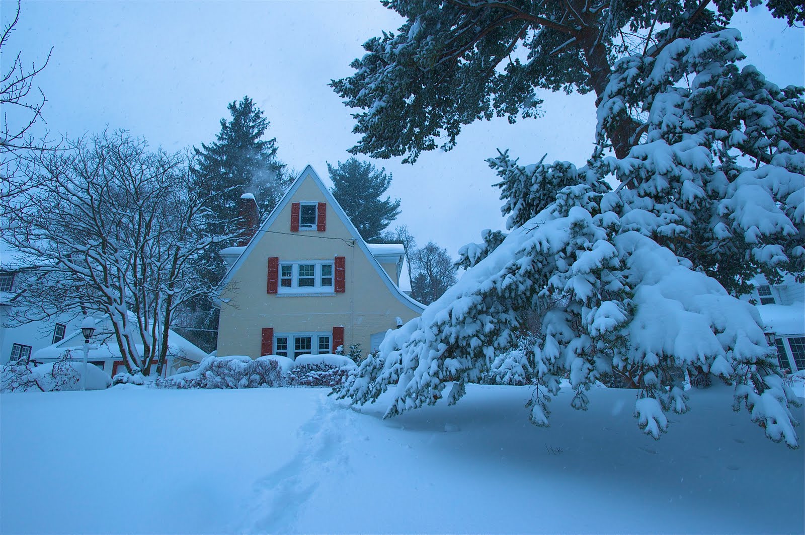 Snow Again This Morning