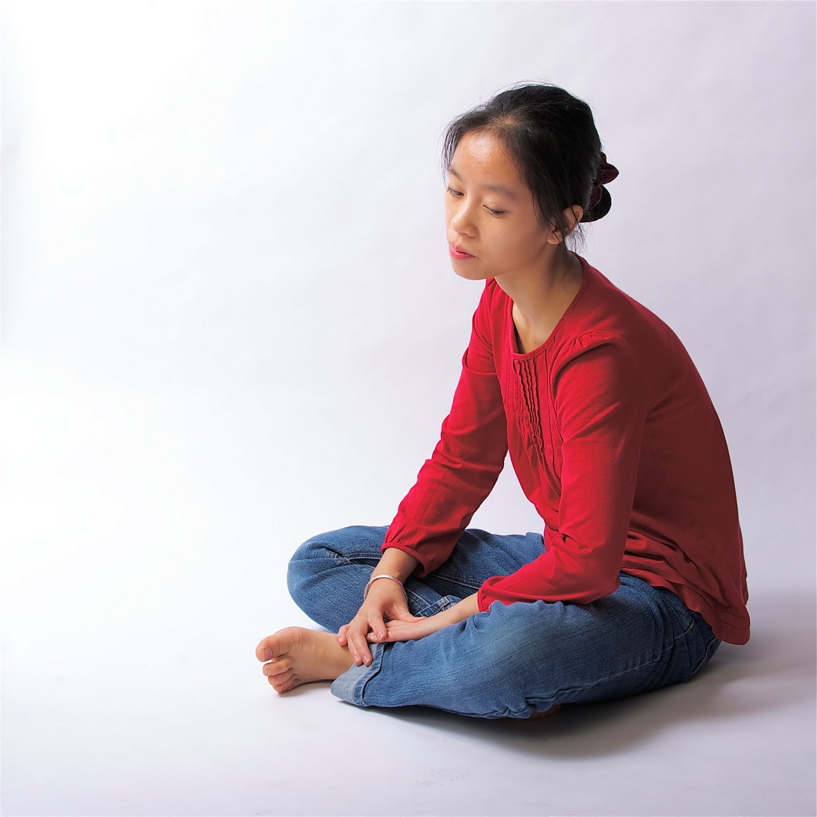 Yumiko in Blue Jeans