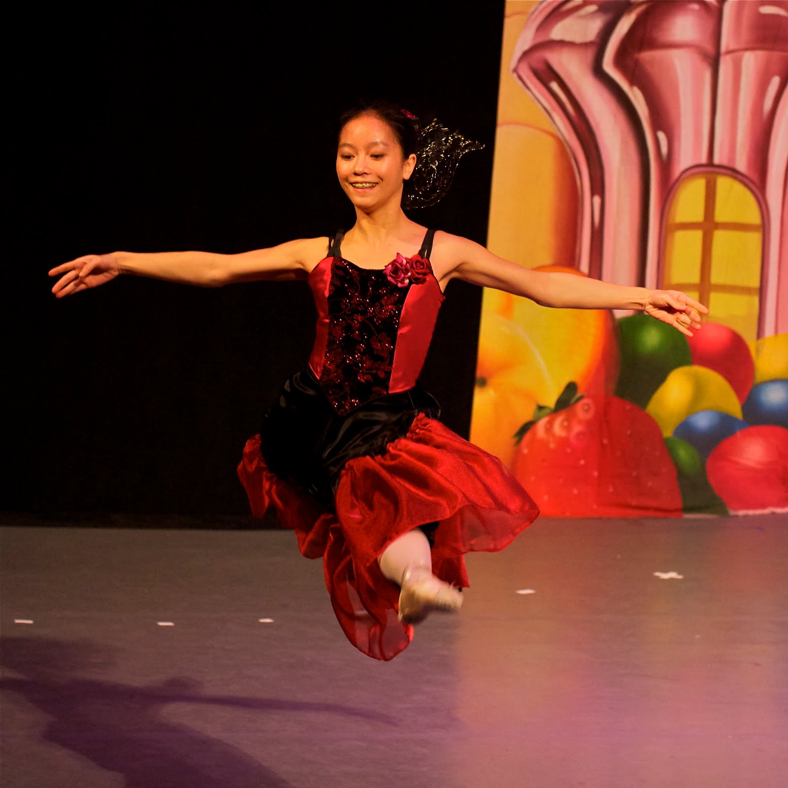Yumiko in Dress Rehearsal for Nutcracker (The Show Starts Tomorrow!)