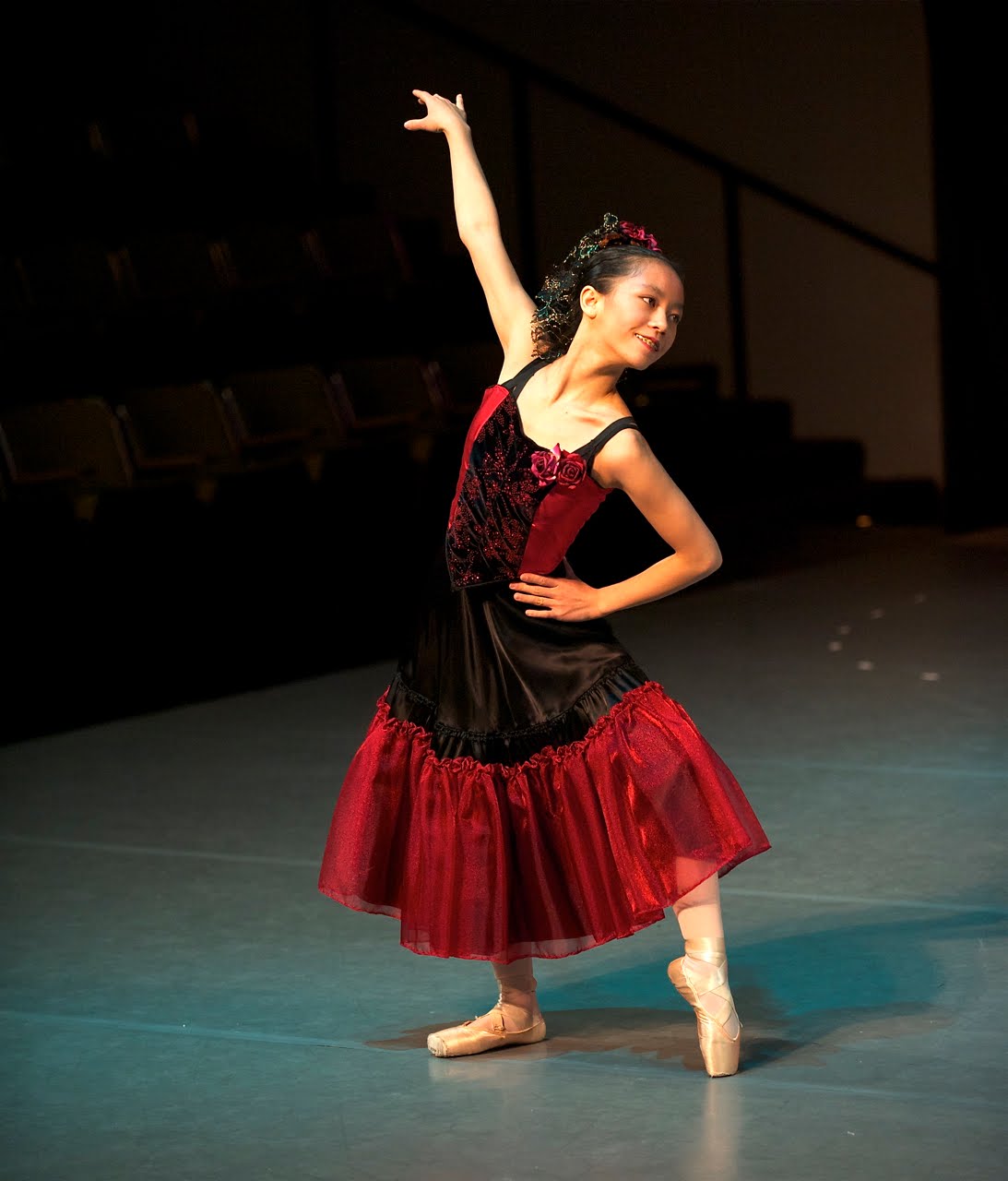Yumiko as a Spanish Girl in The Nutcracker