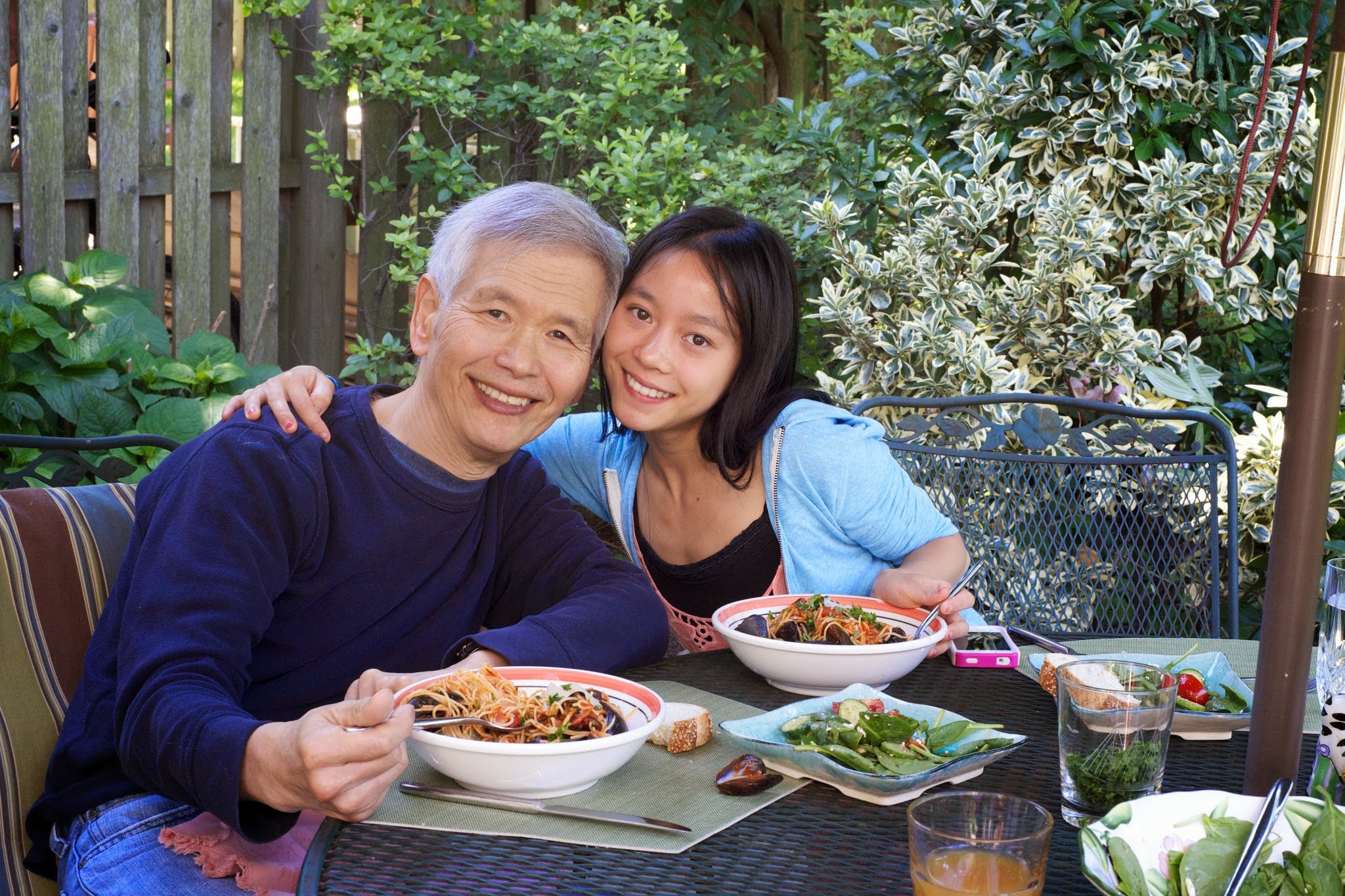 Yumiko and Ken on Father’s Day