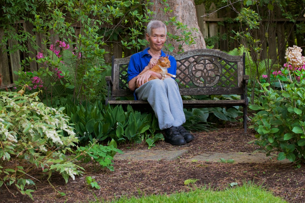 Ken and Tango on the Bench (Click for Better Viewing)