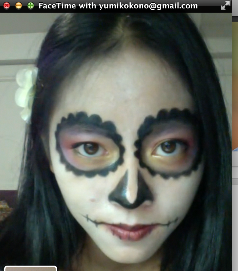 Screen Shot of Yumiko on Halloweeeeeeeeeeen