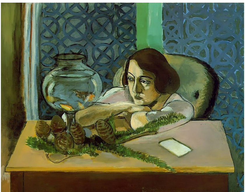 Matisse’s “Woman Before an Aquarium”